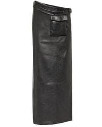 AYA MUSE - Atyri Coated Midi Skirt - Lyst
