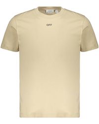 Off-White c/o Virgil Abloh - Logo Back-Arrow T-Shirt - Lyst