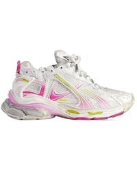 Balenciaga - Lace-Up Runner Sneakers - Lyst