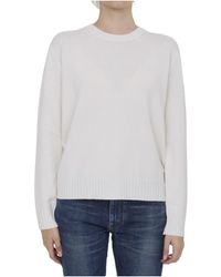Max Mara - Crewneck Long-Sleeved Jumper - Lyst