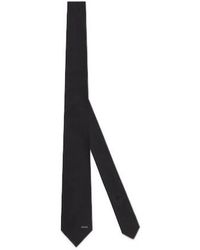 Gucci - Horsebit Jacquard Tie - Lyst
