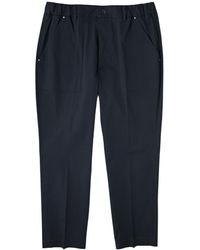 Moncler - Logo Cotton-Stretch Trousers - Lyst