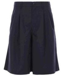 Comme des Garçons - Comme Des Garçons Shirt Button Fastened Pleated Shorts - Lyst