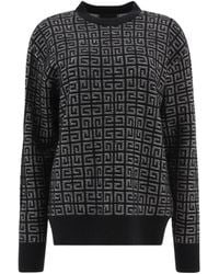 Givenchy - 4G Motif Knit Jumper - Lyst