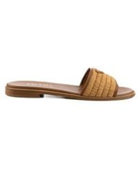 Prada - Logo Slippers - Lyst