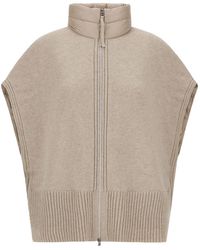 Herno - Sleeveless Zip-Front Vest - Lyst
