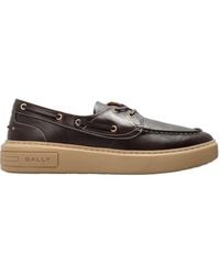 Bally - Lift Boat Lace-Up Shoes - Lyst
