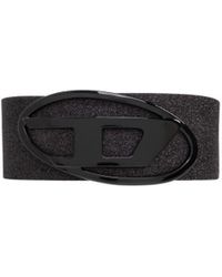 DIESEL - B-1Dr 80 Glitter Wide Belt - Lyst