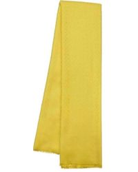Ferragamo - Logo Tassel Scarf - Lyst