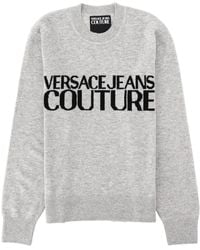 Versace Jeans Couture - Long-Sleeved Sweater - Lyst