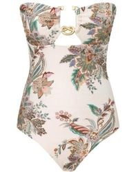 Zimmermann - Rhiannon Knot One-Piece Swimsuit - Lyst