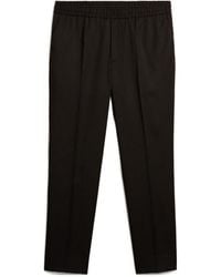 Golden Goose - Logo-Plaque Straight-Leg Trousers - Lyst