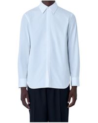 Jil Sander - Concealed Button Shirt - Lyst