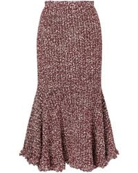 Proenza Schouler - Colette Circular Tweed Midi Skirt - Lyst