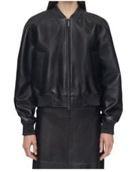 JOSEPH - Quinn Soft Nappa Leather Jacket - Lyst