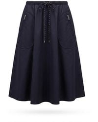 Moncler - Arp Drawstring A-Line Skirt - Lyst