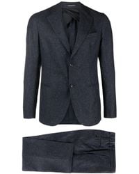 Emporio Armani - Speckled Single-Breasted Suit - Lyst