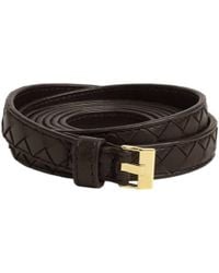 Bottega Veneta - Intrecciato Watch Buckled Belt - Lyst