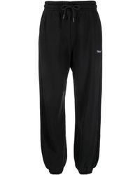 Off-White c/o Virgil Abloh - Bookish Logo-Embroidered Track Pants - Lyst