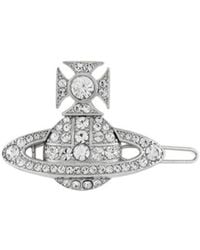 Vivienne Westwood - Corinne Crystal-Embellished Hair Clip - Lyst