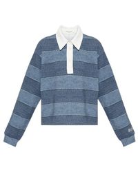 Rag & Bone - Long-Sleeve Polo Shirt - Lyst