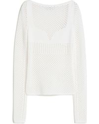Sportmax - Spxfaglia Boat-Neck Slim Fit Sweater - Lyst