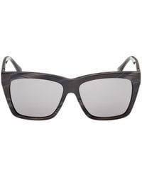 Max Mara - Square Frame Sunglasses - Lyst