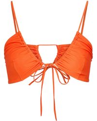 Jacquemus - Solid-Colored Bikini Top - Lyst