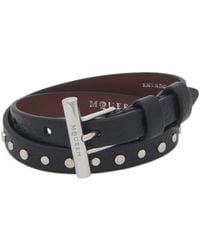 McQueen - T-Bar Double Wrap Bracelet - Lyst