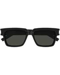 Saint Laurent - Eyewear Vadim Square Frame Sunglasses - Lyst