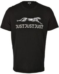 Just Cavalli - Printed T-Shirt - Lyst