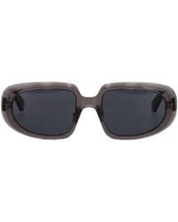 Loewe - Mini Anagram Steps Rectangular Sunglasses - Lyst