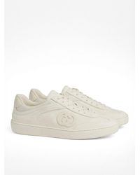 Gucci - Interlocking G Low-Top Sneakers - Lyst