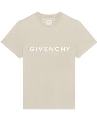 Givenchy - Logo Printed Crewneck T-Shirt - Lyst