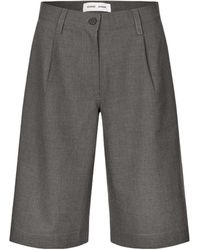 Samsøe & Samsøe - Samsøe Samsøe Saharper Pleated Bermuda Shorts - Lyst