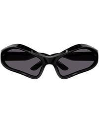 Balenciaga - Eyewear Geometric Frame Sunglasses - Lyst