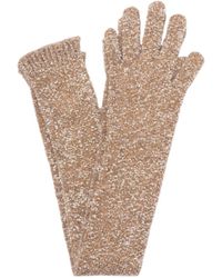 Brunello Cucinelli - Sequin-Embellished Long Gloves - Lyst