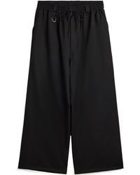 Y-3 - Drawstring Straight-Leg Trousers - Lyst