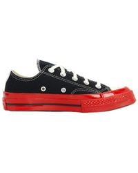 Comme des Garçons - Round Toe Sneakers - Lyst