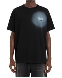 MM6 by Maison Margiela - Numeric Signature Spray T-Shirt - Lyst