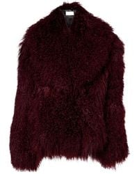 Nour Hammour - Mirja Shearling Jacket - Lyst