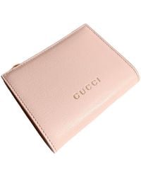 Gucci - Small Wallet With Lettering - Lyst