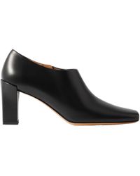 Tod's - Square-Toe 85Mm Leather Boots - Lyst