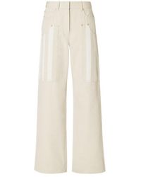Fendi - Belt-Loop Pocket Jeans - Lyst