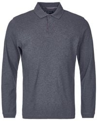 Barbour - Long Sleeve Polo Shirt - Lyst