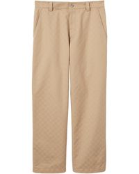 Gucci - Gg Gabardine Pants - Lyst
