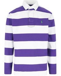 Polo Ralph Lauren - Iconic Striped Rugby Polo Shirt - Lyst