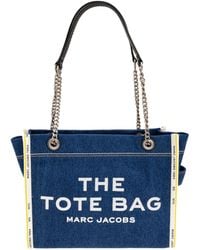 Marc Jacobs - The Denim Chain Medium Tote Bag - Lyst