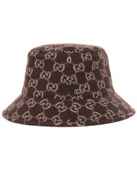 Gucci - Gg Wool Bucket Hat - Lyst