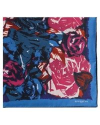 Givenchy - Floral Print Scarf - Lyst
